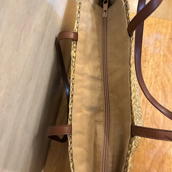 Cappelli Straworld Artisan Woven Tote with Fish Embroidery - Picture 5 of 10